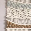 Handvävd färg tapestry macrame vägg hängande konst vävd bohemiska hantverk dekoration underbar tapestry för hem sovrum 50*80 cm 240117