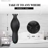 Other Health Beauty Items Automatic Male Masturbator Cup Black 10 Speed Vibrator Penis Delay Massager Glans Stimulate 18+ Adult For Men Q240117