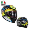 Casques de moto intégraux ouverts Agv k pour hommes et femmes, casques intégraux de course de moto quatre saisons, casques de sécurité d'été, Protection JCA4