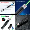 Andra1 Airsoft Accessories High-Power Green Laser 850 Portable Mint Pointer 5MW Tra-Long Strålningsavstånd för Drop Delivery Sports O DHDPP