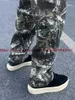 Men's Jeans Leaf Camouflage Functional Tactical Pants Men Women Best Quality Jogger Drawstring Sweatpantsyolq