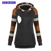 Maternidad Enfermería Sudadera con capucha Sudadera Invierno Otoño Embarazo Ropa Mujeres Embarazadas Lactancia Materna Suéter Camisas Camiseta Top 240117