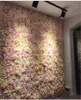 60X40CM Mur De Fleurs 2018 Soie 3D floral Rose Entrelacs Mur Cryptage Floral Fond Fleurs Artificielles Creative Wedding Stage8790874