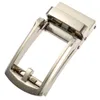 Cinturones Aleación de zinc Artesanía sin agujeros DIY Cinturón informal Hebillas automáticas Pretina clásica Cabeza Trinquete Barra final Hebilla de 32 mm