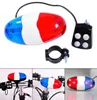 Cykel 6 blinkande LED 4 ljud siren trumpet horn klocka cykel bakljus ser88185727