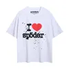 T-shirts voor heren Spder t-shirts Heren Dames Designer Spider Shirt Young Thug Zomer Losse T-stukken Mode Ademend Herenkleding Straat Shorts Mouwkleding