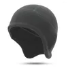 Berets quente engrossado chapéu orelha proteger chapéus inverno lã gorro boné earmuff protetor térmico ciclismo esqui bonés unisex chapelaria