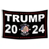 Multi estilos 3x5FT Trump 2024 Campanha eleitoral dos EUA Bandeiras eleitorais 90X150cm Trump Banner 0117