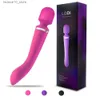 Altri articoli di bellezza per la salute 20 velocità AV Potenti dildo per donne Bacchetta magica Stimolatore clitorideo per adulti Intimo per adulti Q240117