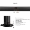 Bokhyllhögtalare TV Soundbar Wireless Bluetooth -högtalare Separerad kolonnens hemmabiosubwoofer med FM Radio TF AUX för dator -TV -boombox