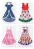 Clothing Sets Girlymax Baby Girls Summer Clothes Watermelon Milk Silk Sleeveless Dress Knee Length Floral Leopard Tie Dye Kids Clo4930936