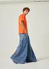 Oversized Pocket Retro Wkwkp00180 Cargo Jeans Street Punk JNCO Jeans Y2K Mens Hip Hop Wide leg Floor length Denim Trousers 240116