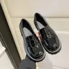 Dress Shoes Ladie Loafers Lolita Flat Women College Leather Platform High Quality Style School Girls Jk Uniform Thick Sole