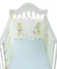 6 Pz Set Bambini Infantile Culla Paraurti Letto Protettore Capretti Del Bambino Del Cotone Culla Nursery Per Giraffa Ragazzo E Ragazza Set di Biancheria Da Letto4768978