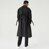 Trench-Coat Extra Long pour homme, coupe-vent à Double boutonnage pour homme de grande taille, Style anglais, printemps-automne, S-6XL