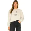 Top AB Lettres Sweat-shirt brodé Femmes Designer Pull Pull BING Mode Sweat à capuche Polaire Sportswear Taille XS-L