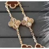 Van Jewelrys Van Clover Armband Van Four Leaf Clover Armband Designer Clef Cleef Armbänder Van Clover Armband 2024 Neues doppelseitiges vierblättriges Fünf-Blumen-Damen-Ti