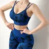 Actieve sets Sportkleding voor dames Yogaset Trainingskleding Sportkleding Sportbeha Gymlegging Naadloze fitness crop toppak