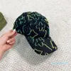 Chapéus de balde de desenhista para homens mulheres mais jovens bonés de beisebol pretos moda completa letras verdes flores chapéu de pescador na moda vintage sunhats