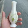 Vases 1pcs Authentic Shaanxi Lantian jade ornament vase clean vase living room study decoration YQ240117