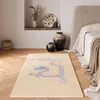 Etnisk stil mattor designer matta drake år vardagsrum soffa tecknad avancerad sense sovrum nyår säng filt korridor filt säng