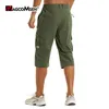 MAGCOMSEN Pantaloni corti da uomo ad asciugatura rapida Pantaloncini da pesca per escursionismo estivo Pantaloncini cargo multitasche 240116