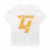 F1 Chemise Lando Norris 4 T-shirts Jeux de course Drôles T-shirts Graphiques Moletom Masculino Hommes Décontracté Femmes Vêtements Hauts T-shirts