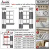 Transparente Vorhänge in japanischer Leinenoptik für das Wohnzimmer, dicker Tüllvorhang für die Tür, einfarbig, Cortinas Rideaux Home, Vorhänge mit Flachsstruktur, 240117