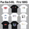 Fat Men Tshirts Mens kvinnor Designer T Shirts Print T-shirt Cotton Casual Tees Kort ärm Luxury Streetwear Tshirts S-9xl 6xl 7xl 8xl 9xl