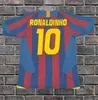 Retro Soccer Jerseys 05 06 08 09 10 11 14 15 Xavi Ronaldinho Ronaldo Rivaldo Guardiola Iniesta Finały Klasyczne MAILLOT DE MAL I