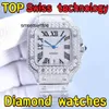 Designer relógios diamante processo suíço automático movimento mecânico superior 40mm estabilidade de tempo de viagem top à prova d'água