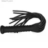 Andra hälsoskönhetsartiklar Silikon Bondage Gear Whip Erotic Fetish Spanking Slave Cosplay Adult Games Tools For Par Sexshop Q240117