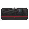 Teclados Redragon K502 RGB Teclado para jogos RGB LED LED iluminado 104 teclado silencioso com descanso de pulso para jogos PC Windows J240117