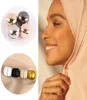 Stift broscher 12st magnetiska hijab stift magneter nosnag metall plätering säkerhet för kvinnor halsduk muslimsk sjal islamiska tillbehör7906014