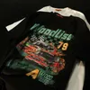 Y2K Top Tshirt Women Short 90s Vintage Racing Car Graphic T Shirts Men Hip Hop Overdized Sleeve Tops Summer Casual Tops 240116