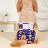 Vêtements pour chiens Shorts pour animaux de compagnie Pantalons physiologiques sanitaires Slips lavables Couches culottes menstruelles féminines