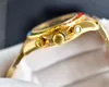 N Factory Mens Designer Watches 40mm Rainbow Diamond Dial自動機械ムーブメントラミナスSapphire Glass Wristwatchesファッションウォッチ