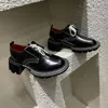 Sapatos de vestido 2024 qualidade couro casual mulher plana saltos grossos decoração senhoras mules deslizamento em mocassins verão caminhada mulheres diariamente