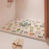 Tapis Dessin animé paillasson tapis animaux mignons anti-dérapant dépoussiérage maison entrée paillasson couloir couloir salon tapis de sol Carpetvaiduryd