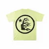 USA Stijl Gewassen Vintage Print oversize Tee Designer T shirt Lente Zomer Casual Mode Skateboard Mannen Vrouwen Tshirt 24ss 0117