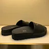 Beach flat Shoe 2024 New Casual Shoes loafer top quality Fashion Womens Men rubber Sliders summer Designer sandale triangle Slipper luxury slide outdoor Mule sandal