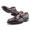 Модельные туфли Hujingsha из крокодиловой кожи, оптовая продажа, прямые продажи, мужские, формальные, одиночные, из натуральной кожи