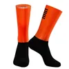 YKYWBIKE noir rose blanc rouge couleur anti-dérapant Silicone Aero chaussettes Whiteline cyclisme hommes vélo Sport course vélo 240117