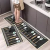 Tappeto Tappetino da cucina Striscia lunga antiscivolo Impermeabile resistente all'olio assorbente per porte domestiche Zerbino sporco senza lavaggio Drop Del Otssd