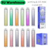 EU-voorraad 3500 Puff Vape Jam King CKS 6ml Pod Crystal Vape Pen 2% 3% 5% Nic Vaper 650mAh Batterij Oplaadbare Mesh Coil Chinese Vape Factory vs bladerdeeg 2800 5000 7000 9000