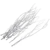 Decorative Flowers 10 Pcs Artificial Plants 50 Cm Dried Twigs And Branches For Vases Tree Dry Stems White