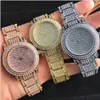 新しい38mm Mujerファッションの女性はフルウォッチ女性シンプルなデジタルレディースドレスレディースレディースウォッチブレスレットローズゴールドクロック270K