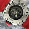 Mechanical Watch Chronograph Richardmill Luxury zegarek zegarki męskie Richardmill RM6001 Męskie zegarek klasa 5 Tytan Materiał Data miesiąca Timing FL 9ukr