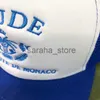 Czapki kulkowe litera haftowa kapelusz dla mężczyzn MESH Trucker Hat swobodna czapka baseballowa mężczyźni i kobiety gorra padel hombre chapme femme hip hop cap j240117