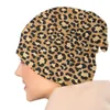 Berets Leopard Skullies Beanies Caps Cool Inverno Quente Mulheres Homens Chapéu de Malha Unissex Adulto Animal Impressão Bonnet Chapéus